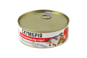 Скумбрия в томатном соусе Banga ж/б 240г