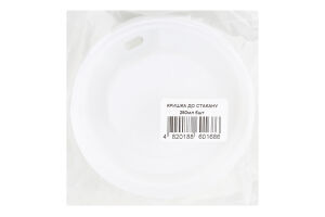 Кришка д/стакану 250м 80ммл 6шт Уніпак