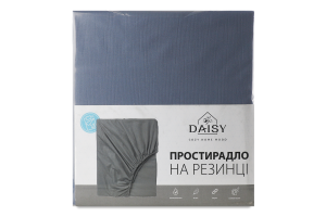 Простирадло мікрофібра на резинці 160*200*25см в асортименті Daisy