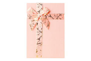 Коробка подарункова з бантом в асортименті 958341