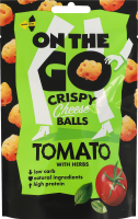 Кульки сирні хрусткі Томати з зеленню On The Go д/п 30г