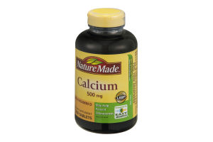 Nature Made Calcium 500mg Dietary Supplement Tablets - 300 CT
