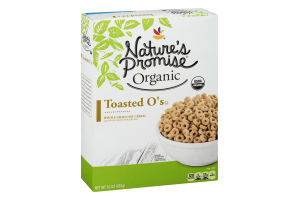 Nature's Promise Organic Whole Grain Oat Cereal Toasted O's