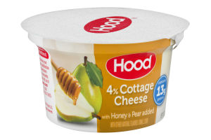 Hood 4% Cottage Cheese With Honey & Pear Added