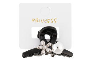 Заколка-краб д/волосся з прикрасою 4,5см