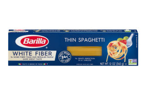 Barilla Pasta White Fiber Thin Spaghetti