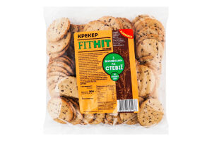 Крекер с отрубями на стевии Fithit м/у 200г