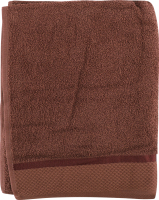Рушник коричневий махровий 50*90см 360г/м2 Aisha