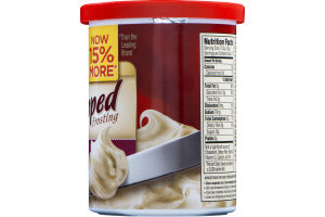 Duncan Hines Whipped Frosting Cream Cheese