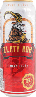 Пиво 0.5л 4.6% темное фильтрованное пастеризованное Tmavy Lezak Zlaty Roh ж/б
