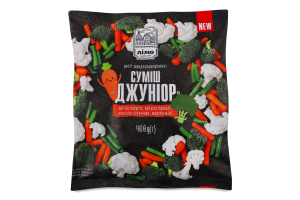 Смесь овощная быстрозамороженная Джуниор Лімо м/у 400г