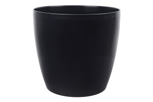 Горщик д/квітів Матільда темно-сірий круглий 20*18см Алеана