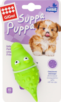 Іграшка д/собак Suppa Puppa Крокодильчик гума з пищалкою 9см GiGwi