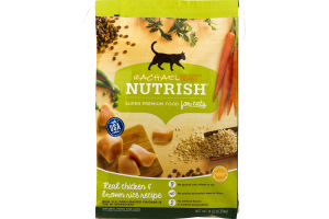 Rachael Ray Nutrish Super Premium Food For Cats Real Chicken & Brown Rice Recipe
