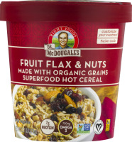 Dr. McDougall's Fruit Flax & Nuts Superfood Hot Cereal