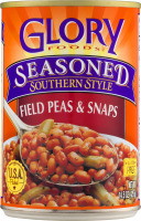 Glory Foods Seasoned Southern Style Field Peas & Snaps