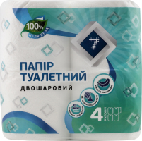 Туал. папір Семерка 4 шт. Біла