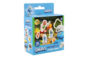 Набір Магнітний дім мрії The Smurfs Котедж Смурфетти 20елементів DoDo