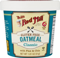 Bob's Red Mill Gluten Free Oatmeal Classic with Flax & Chia