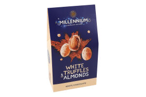 Конфеты Белый Truff Millennium к/у 100г