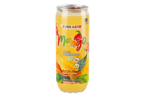 Напій безалкогольний Mango слабогазований 330мл ж/б Ever Aid