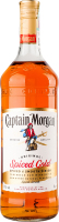 Напиток алкогольный 1л 35% на основе карибского рома Spiced Gold Original Captain Morgan бут