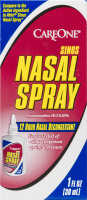 CareOne Nasal Spray Sinus 12 Hour Nasal Decongestant