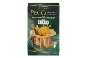 Снеки Busti Peco з сиром Пекоріно Тоскано DOP