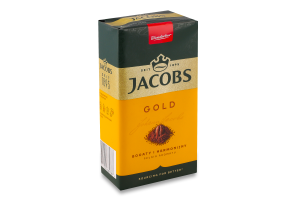 Кофе натуральный жареный молотый Gold Jacobs м/у 250г