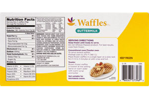 Ahold Buttermilk Waffles - 10 CT