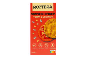 Криспы овощные Томат с луком Rootera к/у 70г