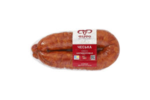 Ковбаса Чеська Фарро н/к в/с кг
