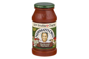 Newman's Own Pasta Sauce Mushroom Marinara