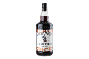 Напій алкогольний 1л 40% на основі карибського рому Black Spiced Captain Morgan пл