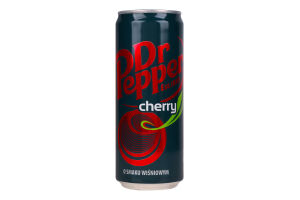 Напиток безалкогольный газированный вишневый Dr Pepper ж/б 330мл