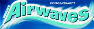 Резинка жевательная без сахара Ментол-эвкалипт Airwaves м/у 14г