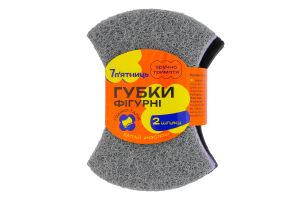 Губки кухонные фигурные 7 п'ятниць 2шт