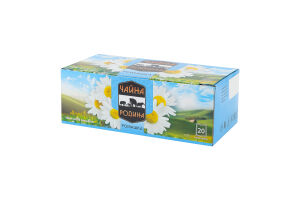 Чай цветочный Ромашка Чайна родина к/у 20х1г