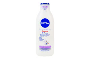 Лосьон для тела для сухой и чувствительной кожи Восстановление и уход Nivea 400мл