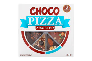 Шоколад асорті Сhoco Pizza Shoud'e к/у 120г