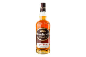 Віскі 0.7л 40% 12YO Master Reserve Glen Turner тубус