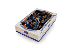 Цукерки глазуровані кондитерською глазур'ю Асорті Amanti кг