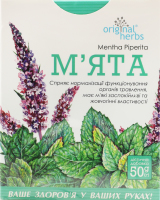 Фиточай Мята Original herbs к/у 50г