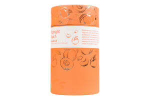 Чай чорний байховий ароматизований з додаванням квітково-фруктової сировини Опівнічний персик Tea Moments тубус 70г