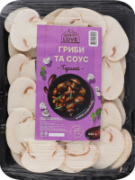 Набор грибной Грибы и соус Терияки Грибо Love лоток 450г