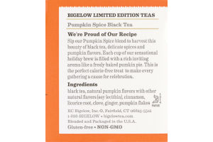 Bigelow Pumpkin Spice Hearty Spiced Tea Bags - 20 CT