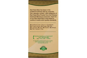 Nature's Bounty Red Yeast Rice 600 mg - 60 CT