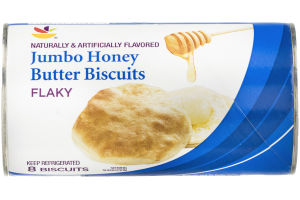 Ahold Jumbo Honey Butter Biscuits Flaky - 8 CT