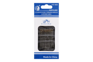 Голка д/ручного шиття д/незрячих 12шт 3418 Парадокс