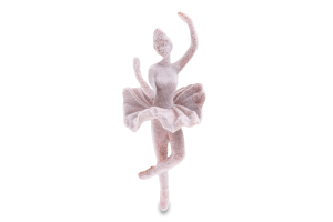 Підвіска Балерина №2 оксамит пластик 13х6см 1903-1